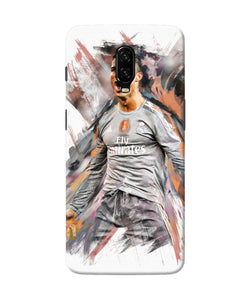 Ronaldo Poster Oneplus 6t Back Cover