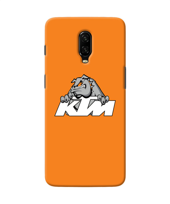 Ktm Dog Logo Oneplus 6t Back Cover