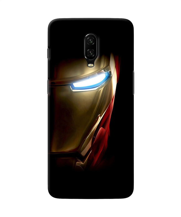 Ironman Half Face Oneplus 6t Back Cover