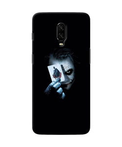 Joker Dark Knight Card Oneplus 6t Back Cover