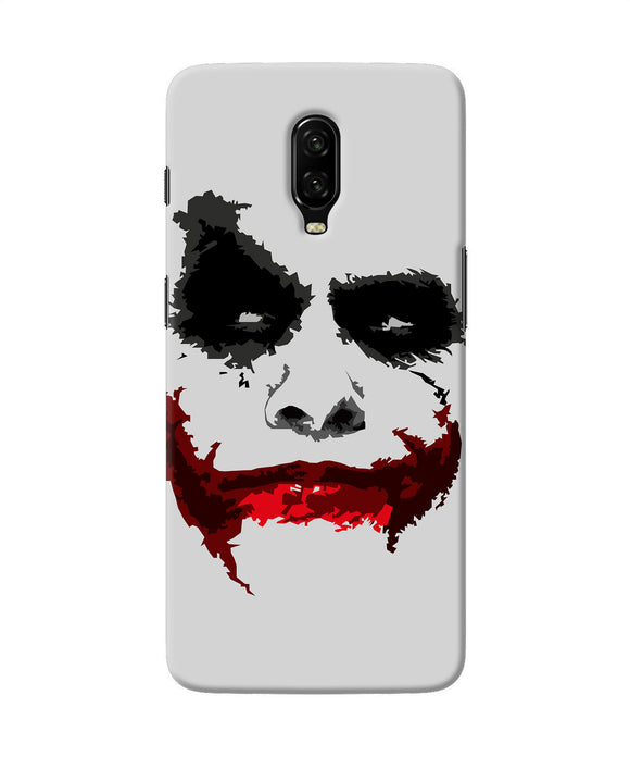 Joker Dark Knight Red Smile Oneplus 6t Back Cover