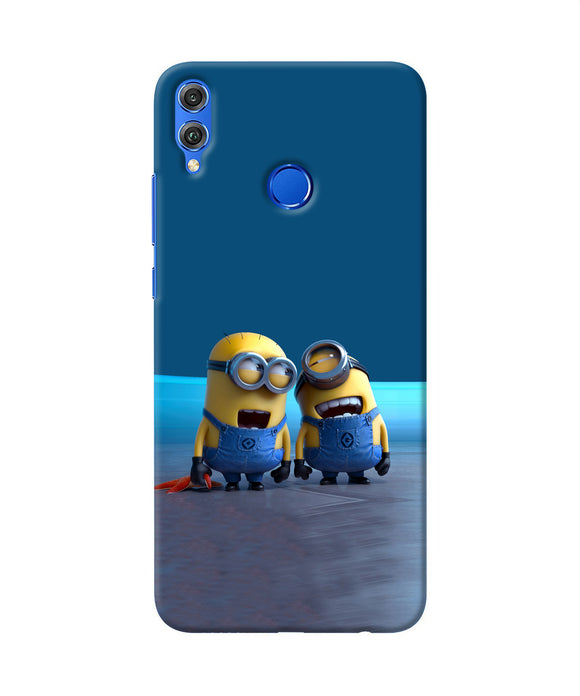 Minion Laughing Honor 8x Back Cover