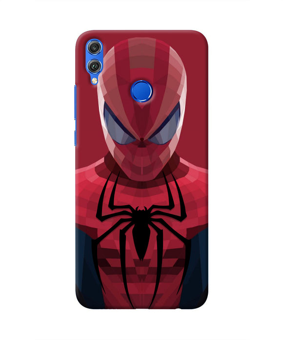Spiderman Art Honor 8X Real 4D Back Cover