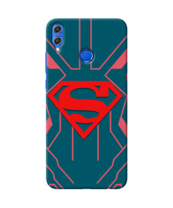 Superman Techno Honor 8X Real 4D Back Cover