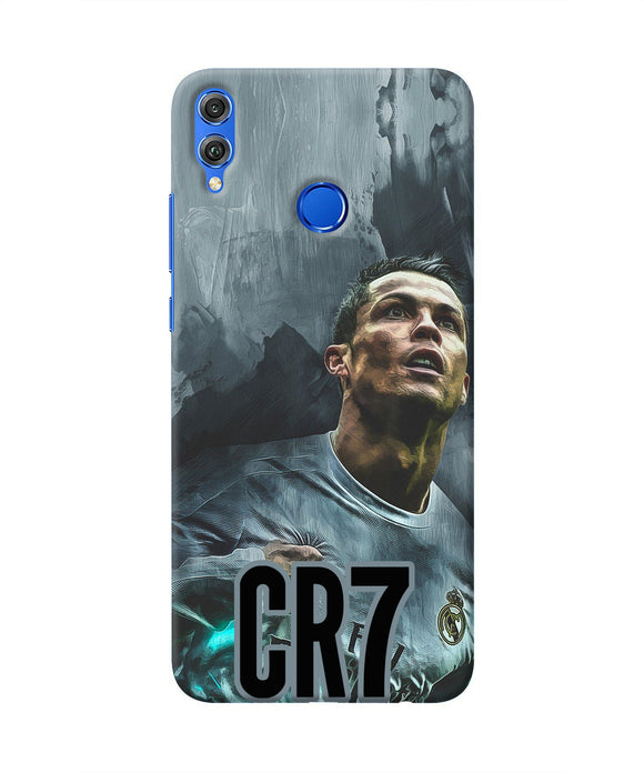 Christiano Ronaldo Grey Honor 8X Real 4D Back Cover
