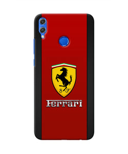 Ferrari Abstract Red Honor 8X Real 4D Back Cover