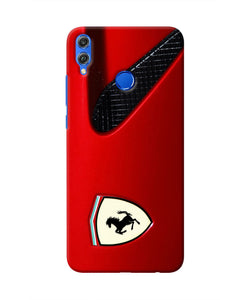 Ferrari Hood Honor 8X Real 4D Back Cover