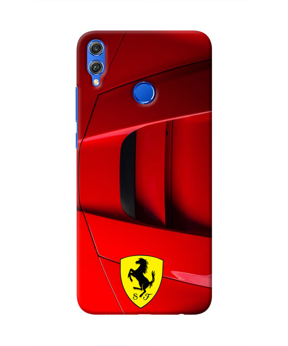 Ferrari Car Honor 8X Real 4D Back Cover
