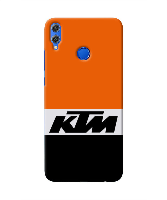 KTM Colorblock Honor 8X Real 4D Back Cover