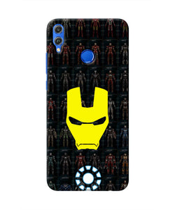 Iron Man Suit Honor 8X Real 4D Back Cover