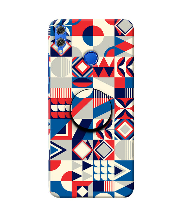Colorful Pattern Honor 8X Pop Case