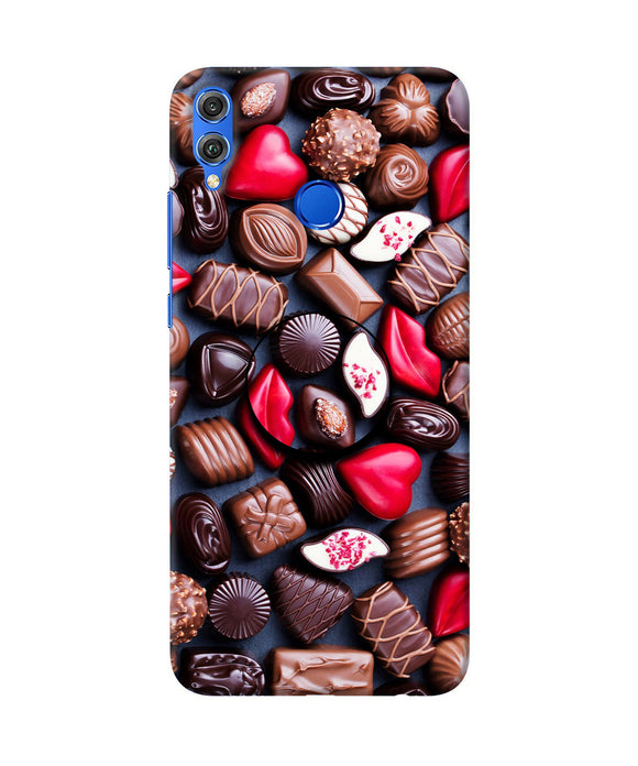 Chocolates Honor 8X Pop Case