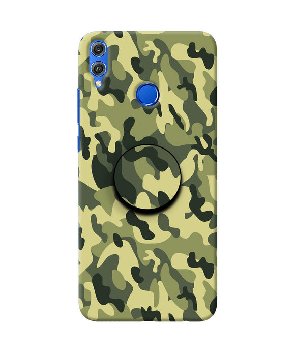 Camouflage Honor 8X Pop Case