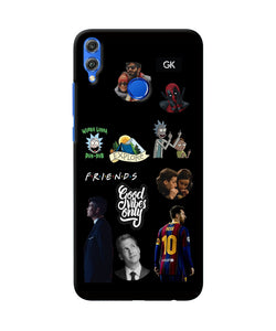 Positive Characters Honor 8X Back Cover