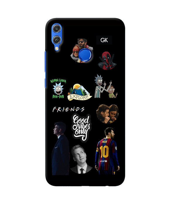 Positive Characters Honor 8X Back Cover