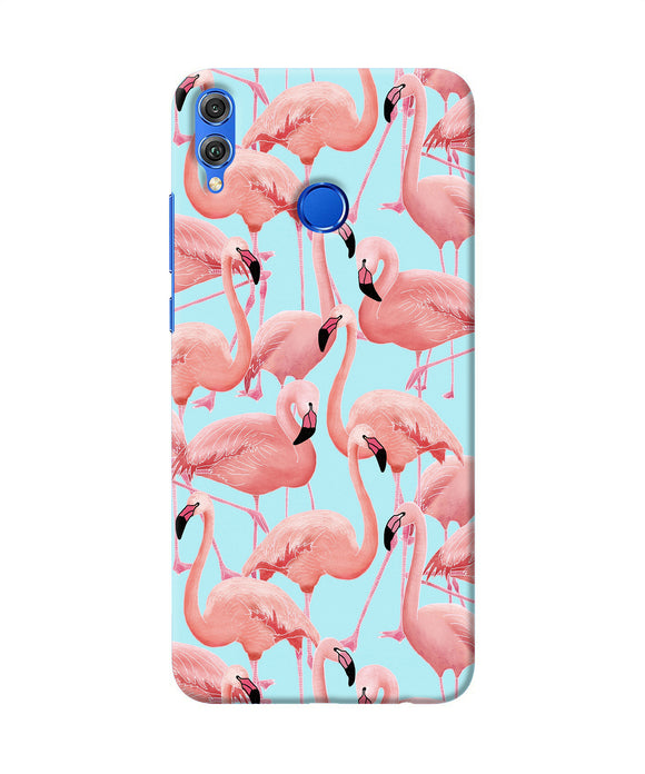 Abstract Sheer Bird Print Honor 8x Back Cover