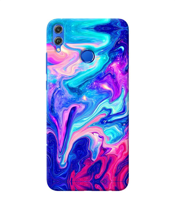 Abstract Colorful Water Honor 8x Back Cover