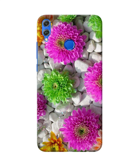 Natural Flower Stones Honor 8x Back Cover