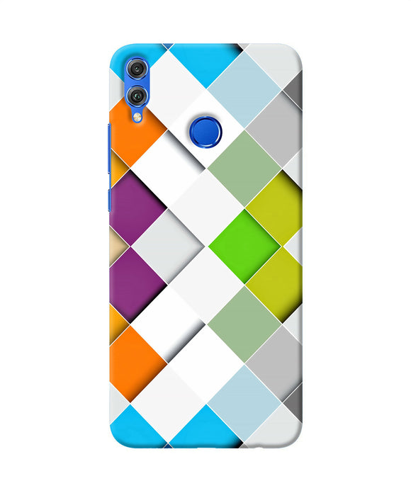 Abstract Color Box Honor 8x Back Cover