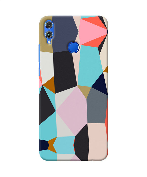 Abstract Colorful Shapes Honor 8x Back Cover