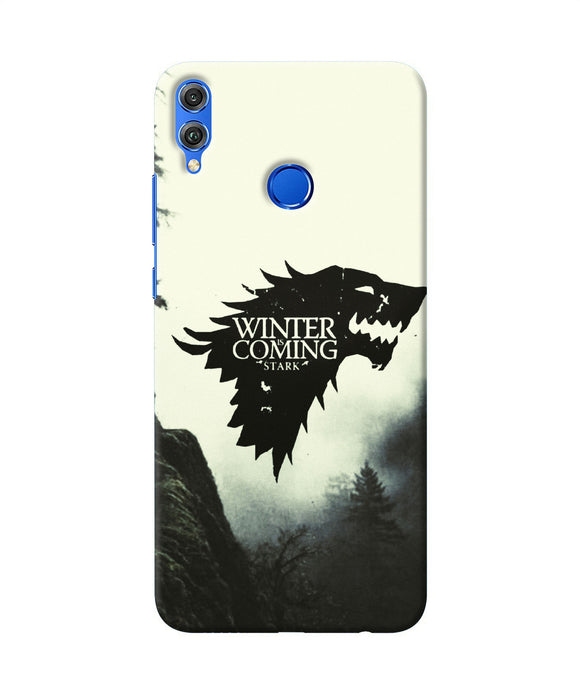 Winter Coming Stark Honor 8x Back Cover