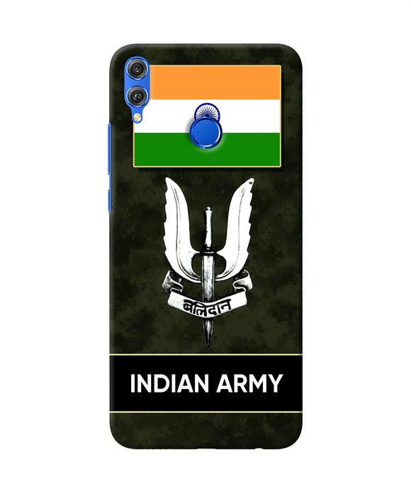 Indian Flag Balidan Logo Honor 8x Back Cover