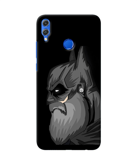 Batman With Beard Honor 8x Back Cover