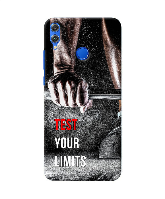 Test Your Limit Quote Honor 8x Back Cover