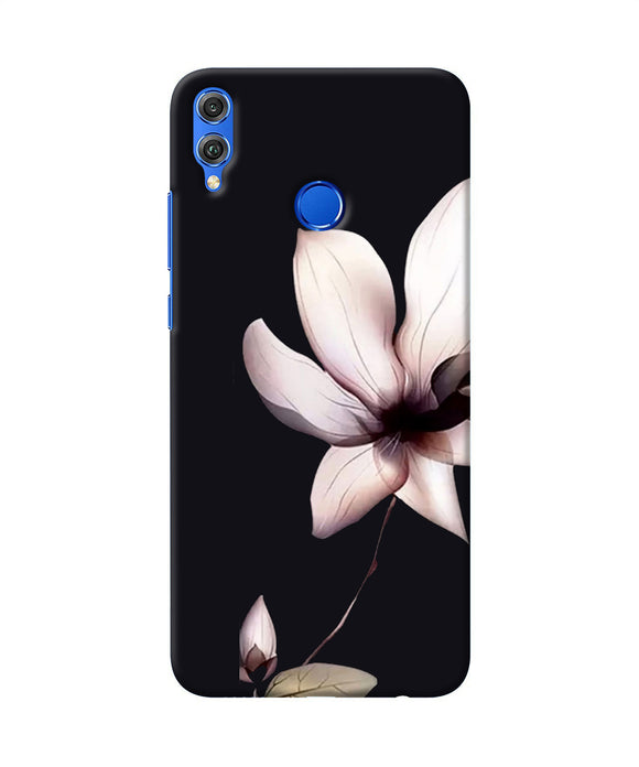 Flower White Honor 8x Back Cover