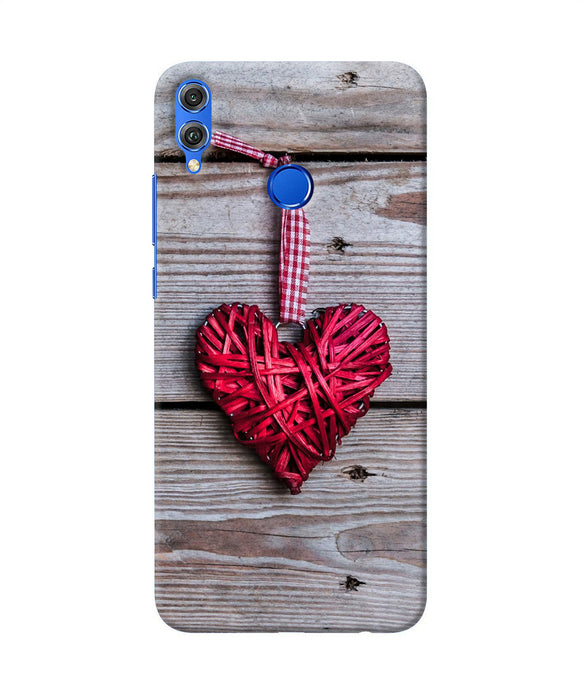 Lace Heart Honor 8x Back Cover