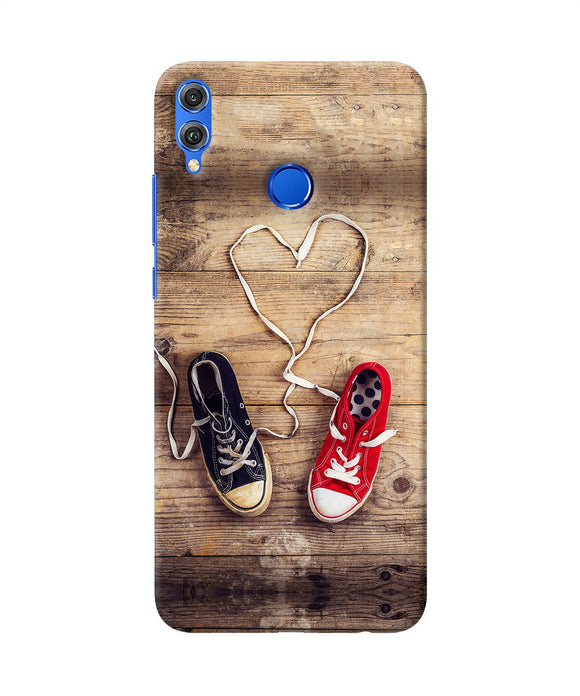 Shoelace Heart Honor 8x Back Cover