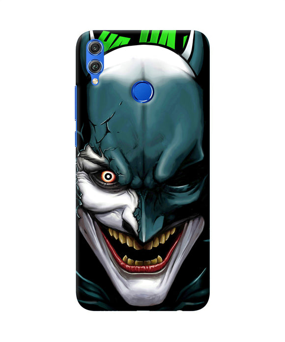 Batman Joker Smile Honor 8x Back Cover