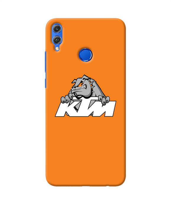 Ktm Dog Logo Honor 8x Back Cover