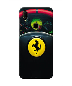 Ferrari Steeriing Wheel Vivo V11 Real 4D Back Cover