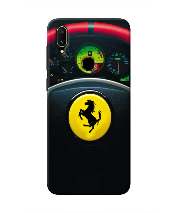 Ferrari Steeriing Wheel Vivo V11 Real 4D Back Cover