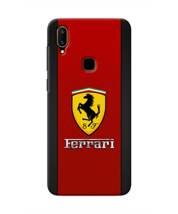 Ferrari Abstract Red Vivo V11 Real 4D Back Cover