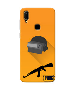 PUBG Helmet and Gun Vivo V11 Real 4D Back Cover