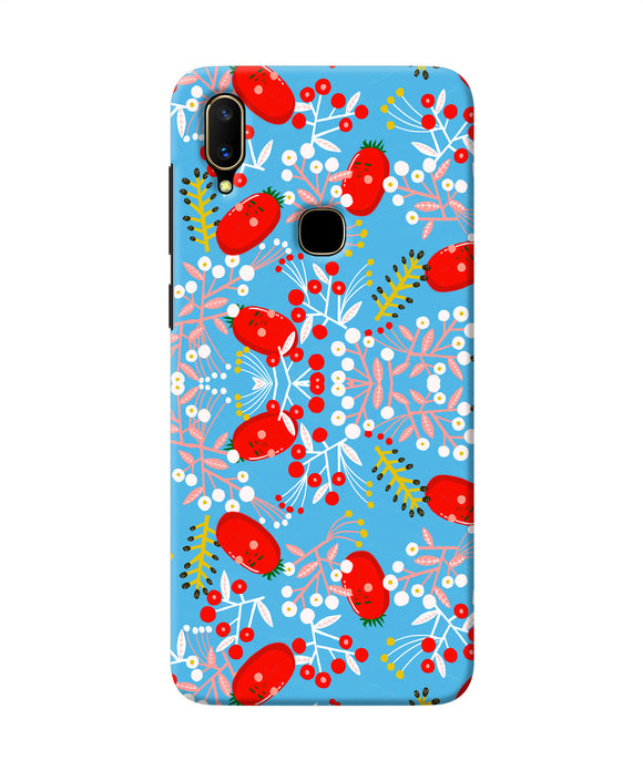 Small Red Animation Pattern Vivo V11 Back Cover