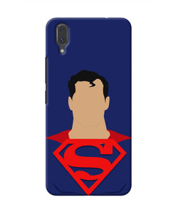 Superman Cape Vivo X21 Real 4D Back Cover
