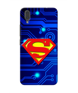 Superman Abstract Vivo X21 Real 4D Back Cover