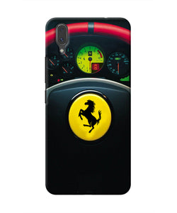 Ferrari Steeriing Wheel Vivo X21 Real 4D Back Cover