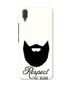 Respect the Beard Vivo X21 Real 4D Back Cover