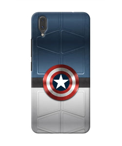 Captain America Suit Vivo X21 Real 4D Back Cover