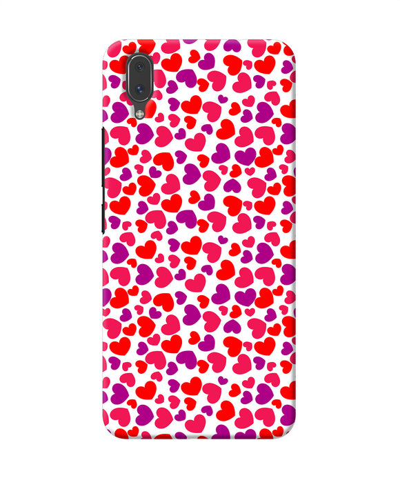 Heart Print Vivo X21 Back Cover