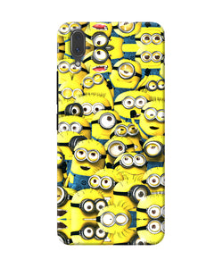 Minions Mini Crowd Vivo X21 Back Cover