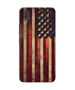 Vintage Us Flag Vivo X21 Back Cover