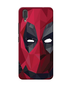 Abstract Deadpool Mask Vivo X21 Back Cover