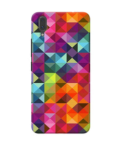 Abstract Triangle Pattern Vivo X21 Back Cover