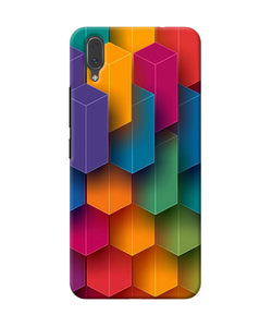 Abstract Rectangle Print Vivo X21 Back Cover