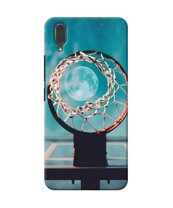 Basket Ball Moon Vivo X21 Back Cover